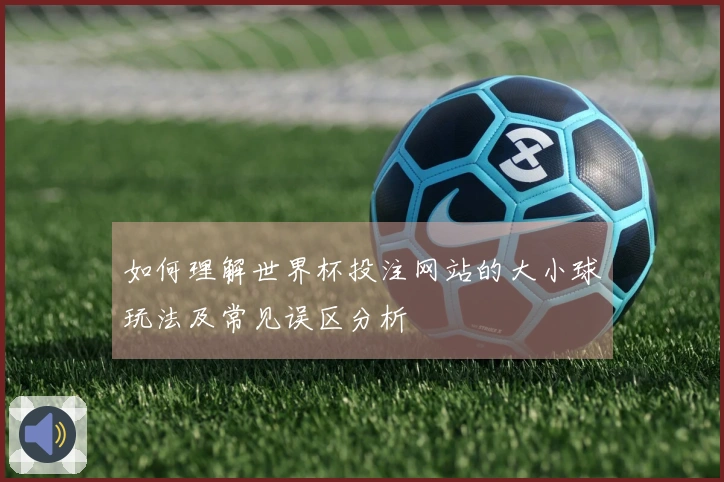 如何理解世界杯投注网站的大小球玩法及常见误区分析